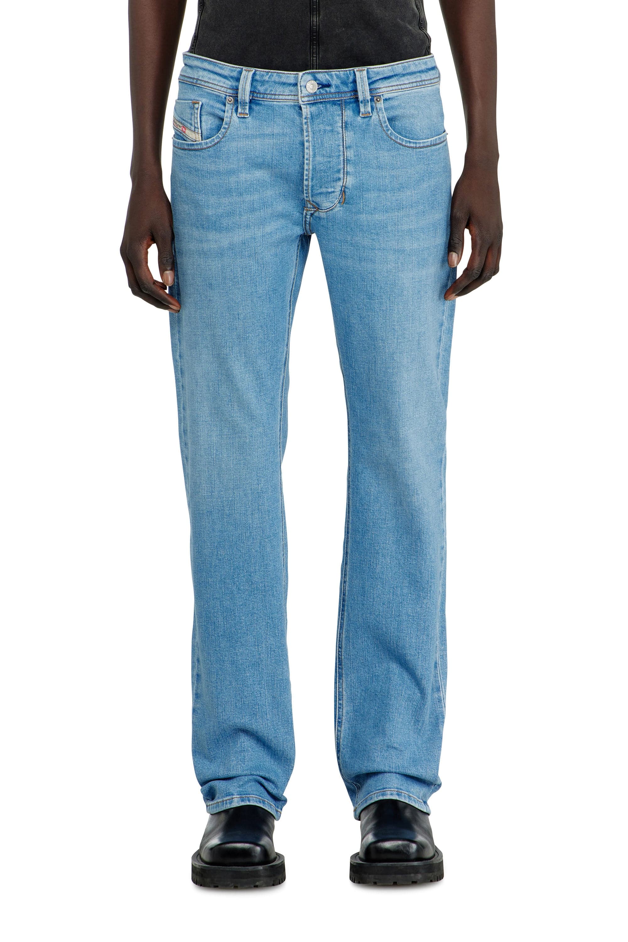 Diesel - Regular Jeans Low Waist 1985 Larkee - Jeans - Man - Blue