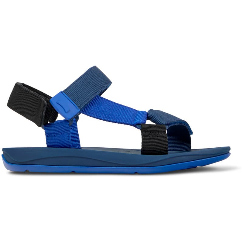 CAMPER Match - Sandales pour Homme - Bleu,Noir, taille 45, Tissu en coton