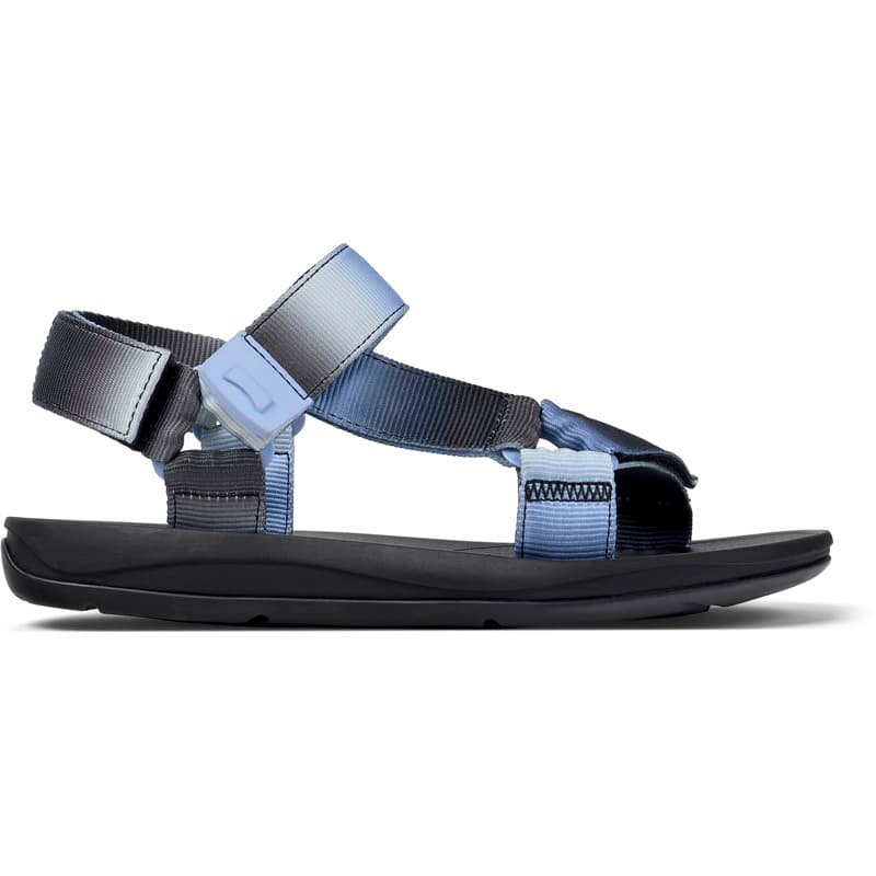 CAMPER Twins - Sandals for Men - Blue,Grey,Black, size 42, Cotton fabric