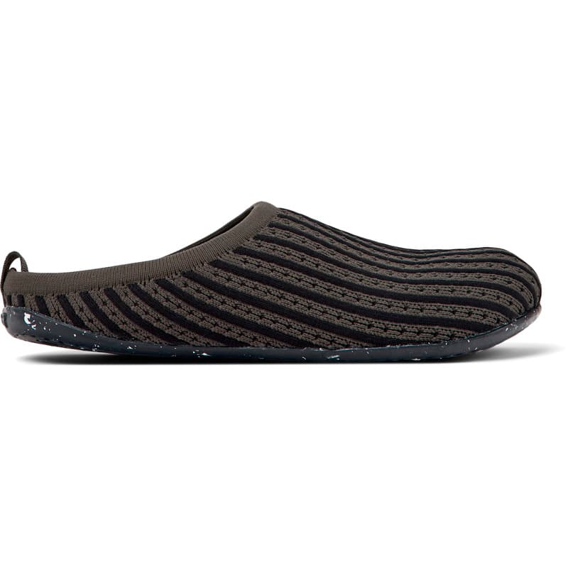 CAMPER Wabi - Slippers for Women - Grey,Black, size 35, Cotton fabric