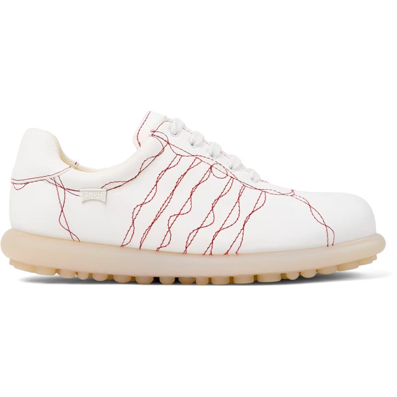 CAMPER Twins - Sneakers for Women - White, size 37, Smooth leather