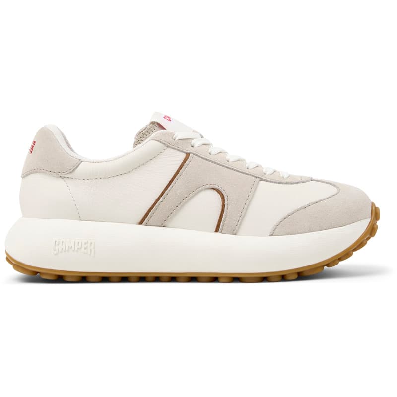CAMPER Pelotas Athens - Chaussures casual pour Femme - Blanc, taille 36, Cuir lisse