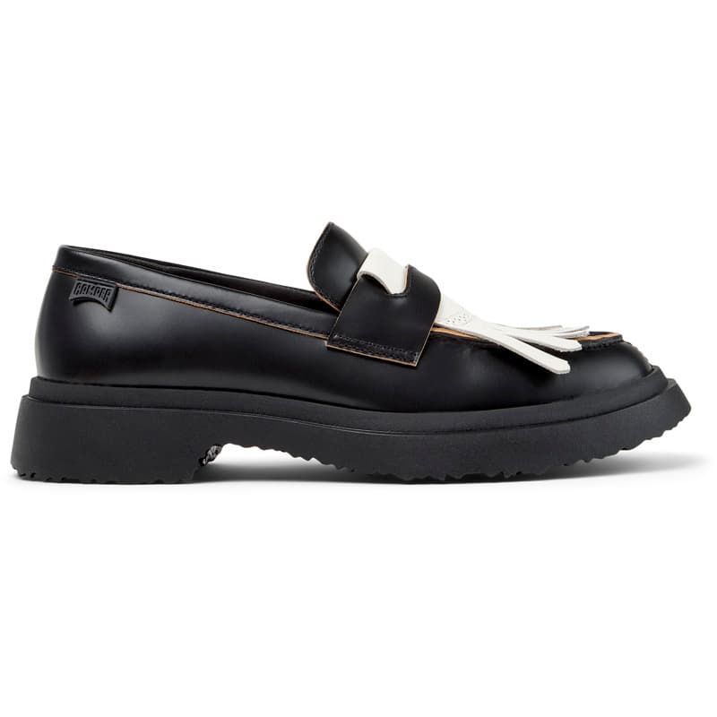 CAMPER Twins - Chaussures habillées pour Femme - Noir, taille 38, Cuir lisse