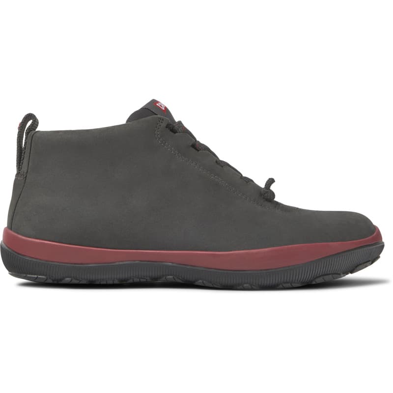 CAMPER Peu Pista - Ankle boots for Women - Grey, size 37, Cotton fabric