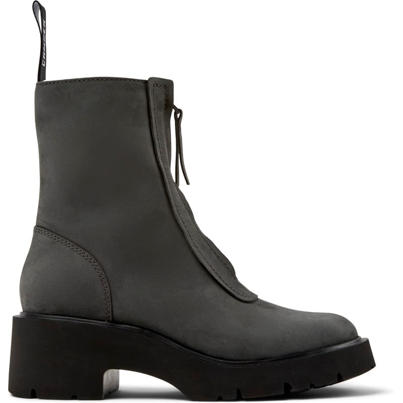 CAMPER Milah - Ankle boots for Women - Grey, size 36, Suede