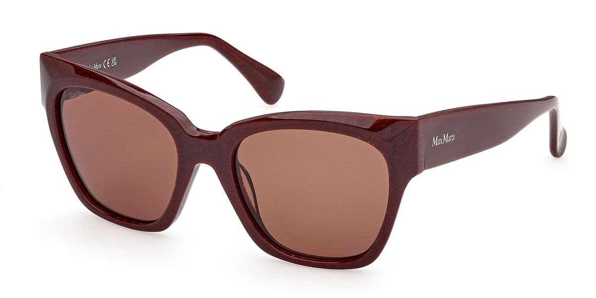 Max Mara MM0204 71E Women’s Sunglasses Burgundy Size 54