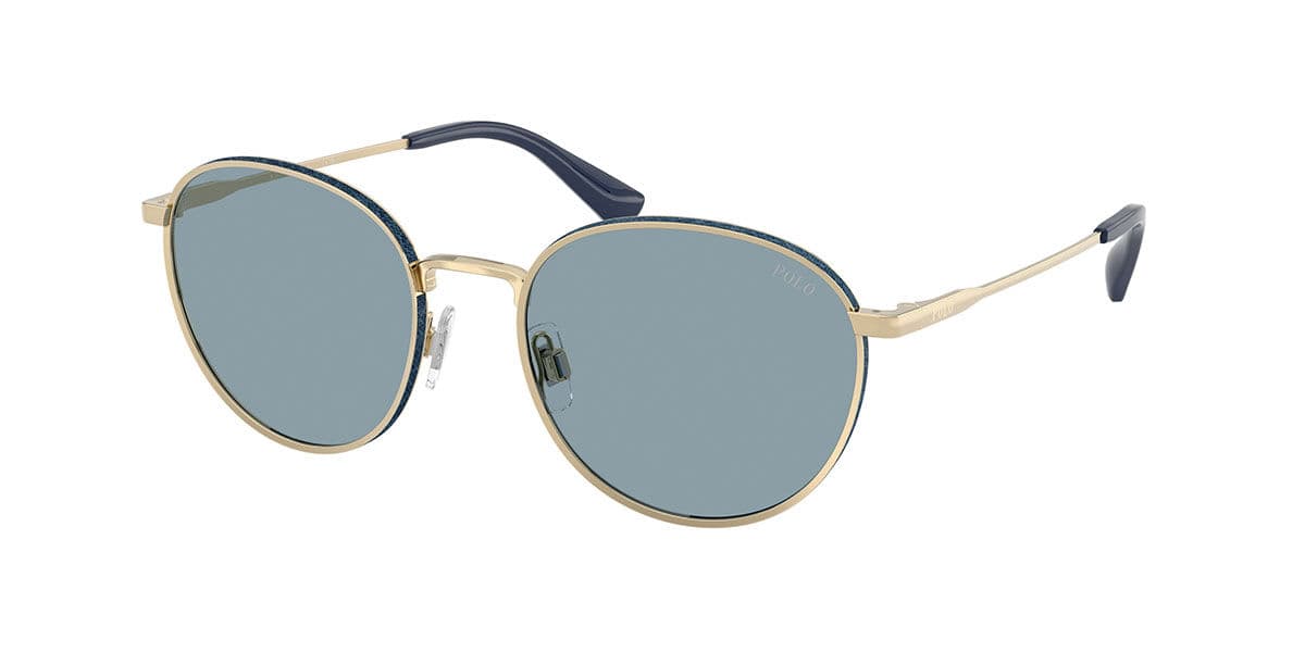 Polo Ralph Lauren PH3163 928672 Men's Sunglasses Gold Size 53