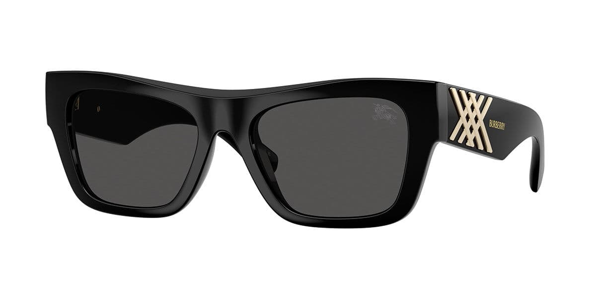 Burberry BE4490U 300187 Women’s Sunglasses Black Size 53