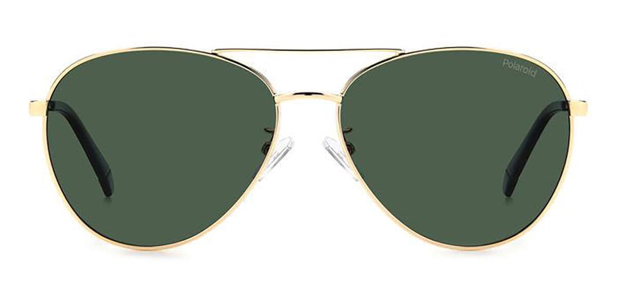 Polaroid PLD 4142/G/S/X Asian Fit Polarized PEF/UC Men's Sunglasses Gold Size 60