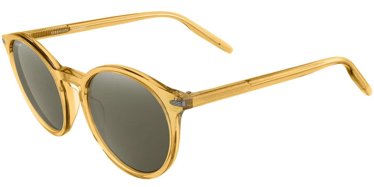 Serengeti Leonora Polarized SS028008 Women’s Sunglasses Yellow Size 51