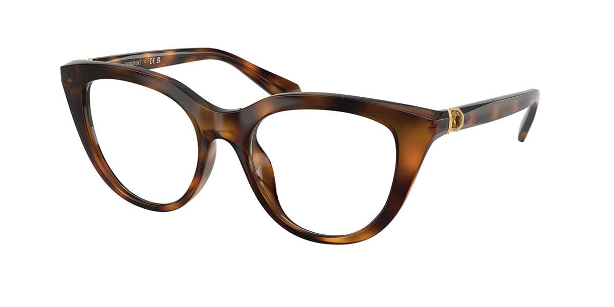 Swarovski SK2052 Women's Glasses, Tortoiseshell, Size 49