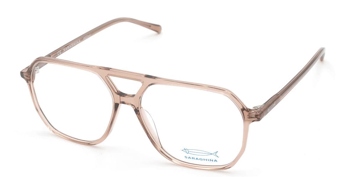 Saraghina ALICE 8 Women's Glasses, Brown, Size 56