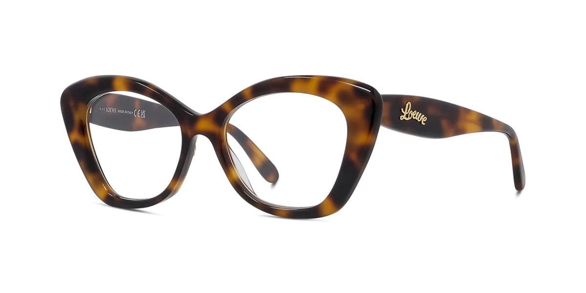 Loewe LW50067I Women's Glasses, Tortoiseshell, Size 52
