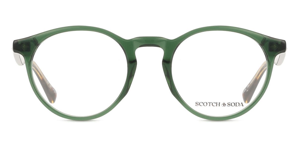 Scotch & Soda 4034 Men's Glasses, Green, Size 49