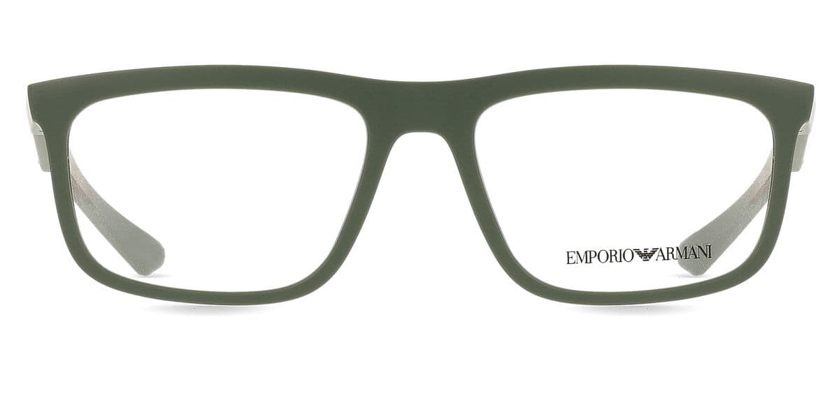 Emporio Armani EA3246 Men's Glasses, Green, Size 53