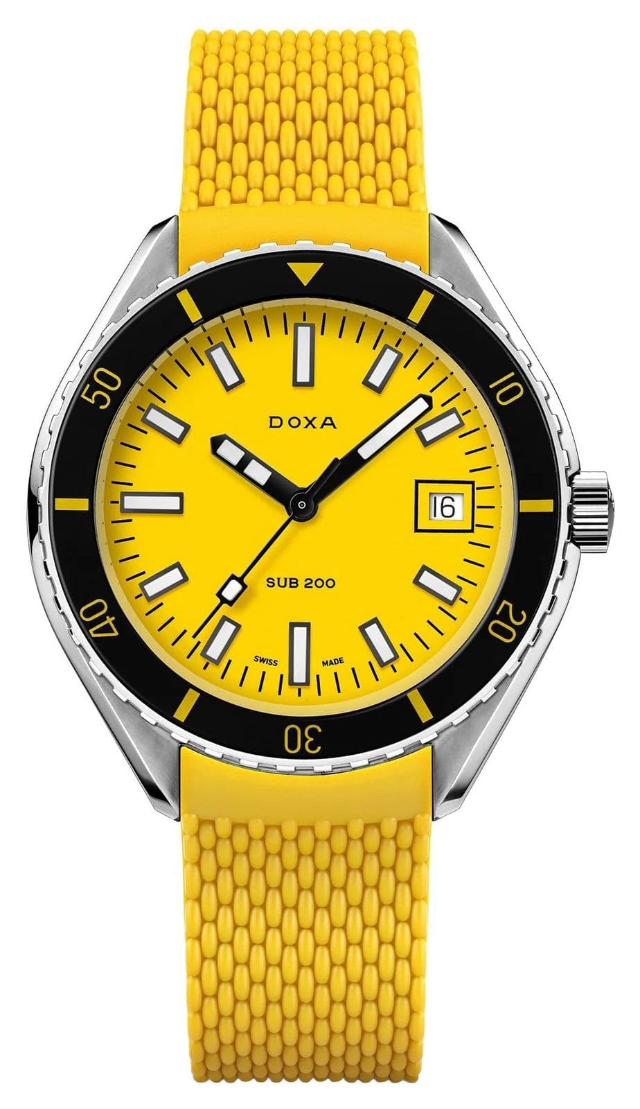 DOXA SUB 200 Divingstar (42mm) Yellow Iconic Dial / Yellow Watch