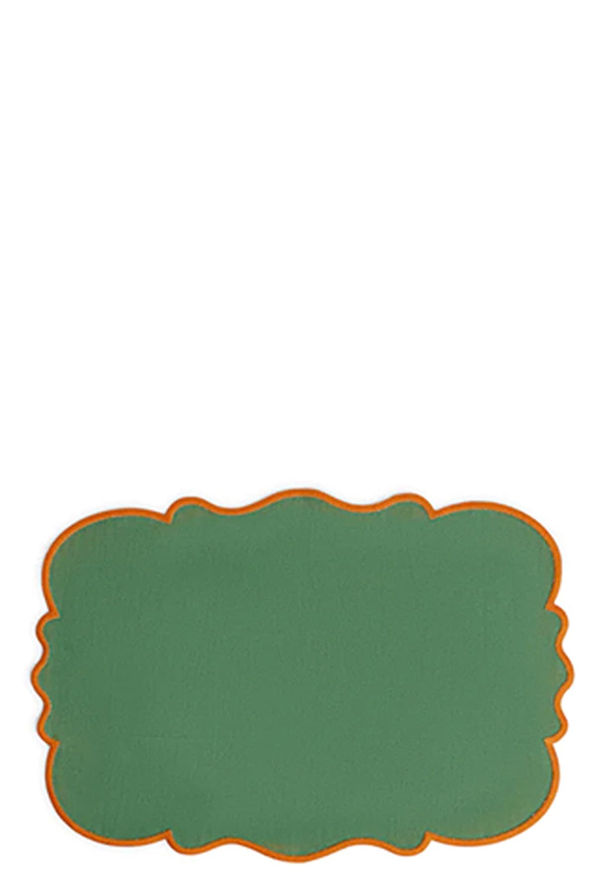 BITOSSI Set Of 2 Placemats With Scalloped Edge
