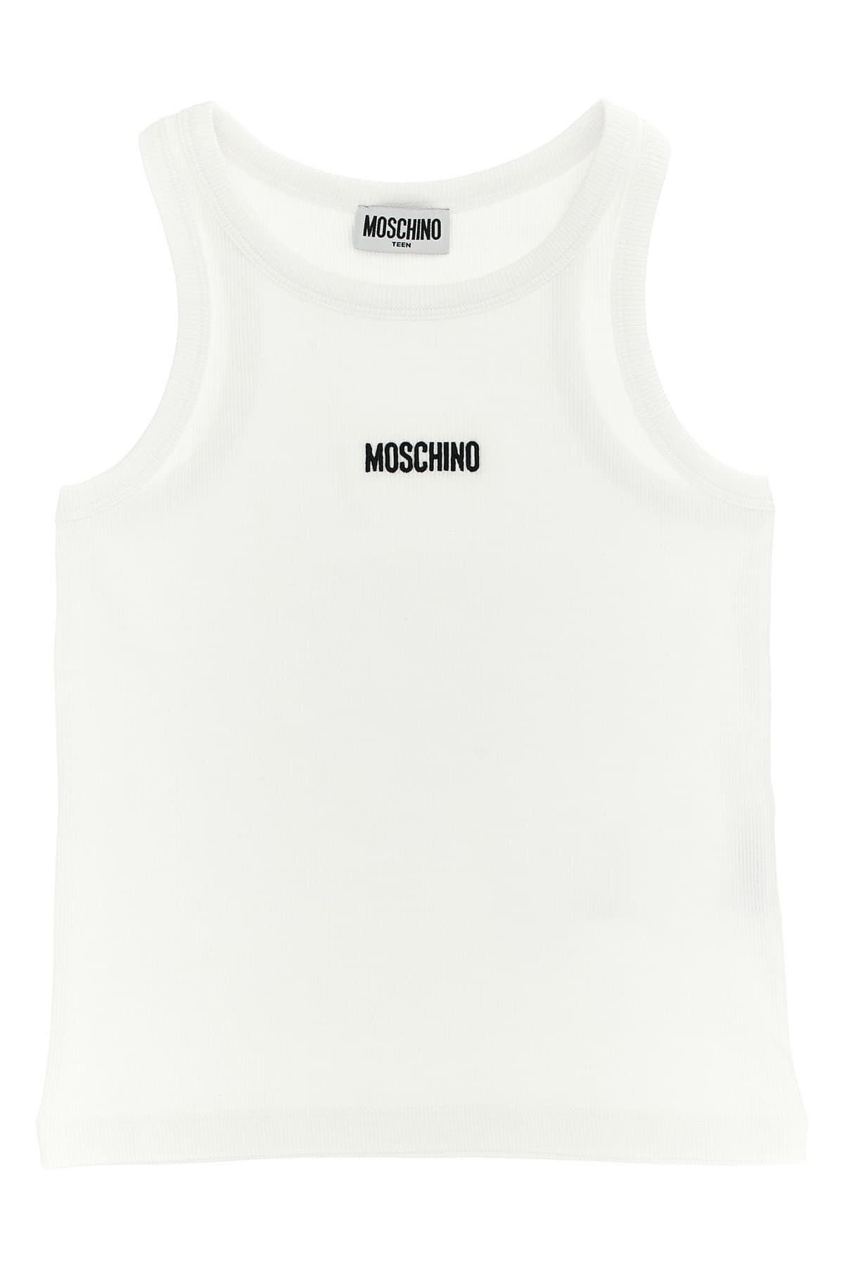 MOSCHINO KID TEEN Tank Top Lettering Logo