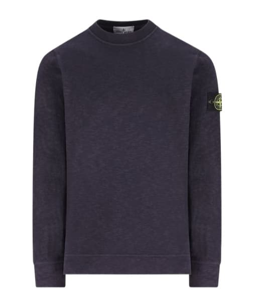 Stone Island Logo Patch Crewneck Jumper