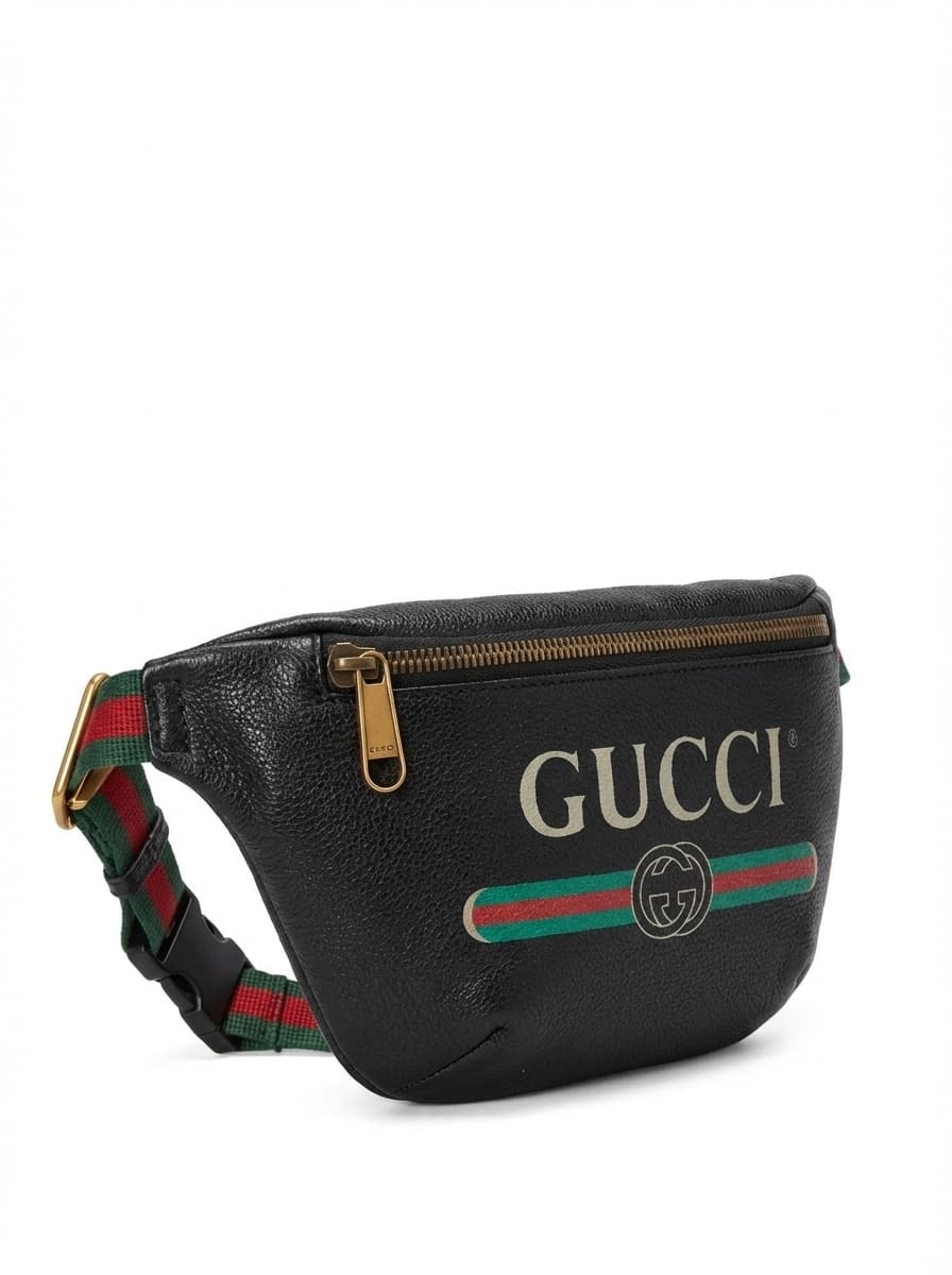 Gucci print small belt bag