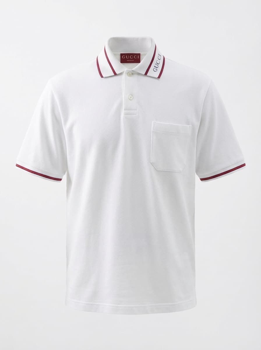 Gucci Logo Detailed Polo Shirt