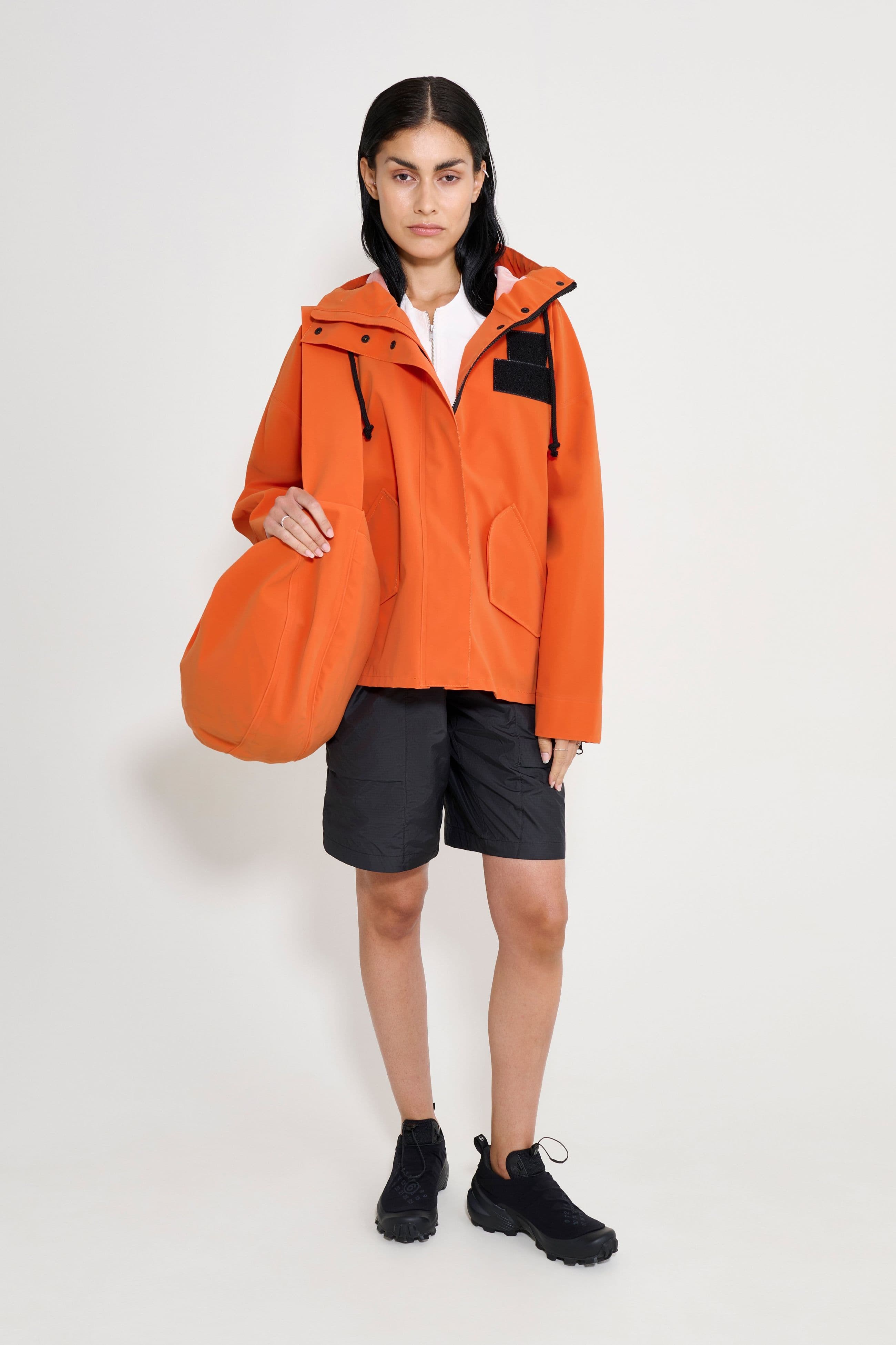 Faversham Matte Raincoat Pumpkin