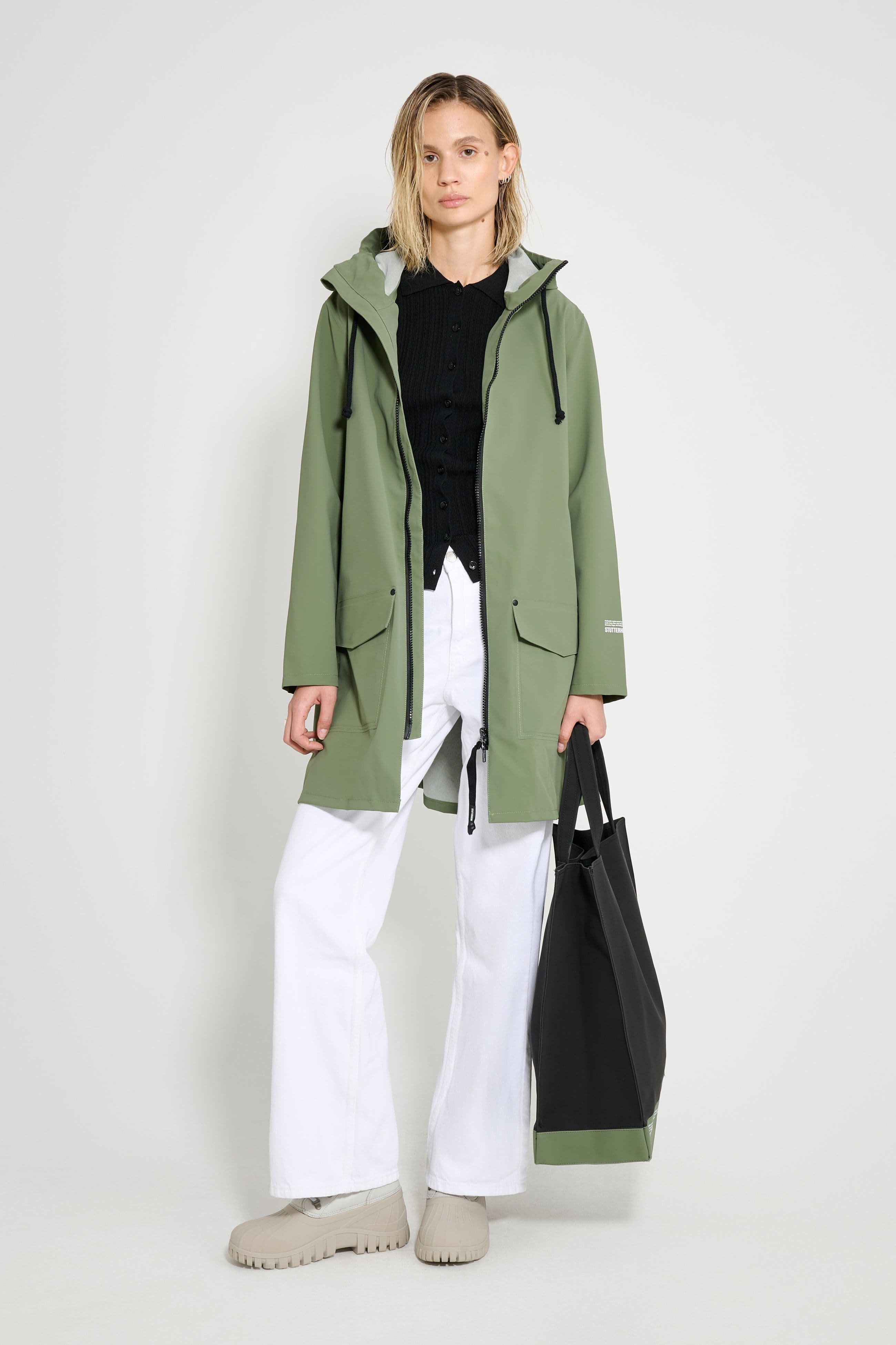 Mosebacke Patch Raincoat Dry Green