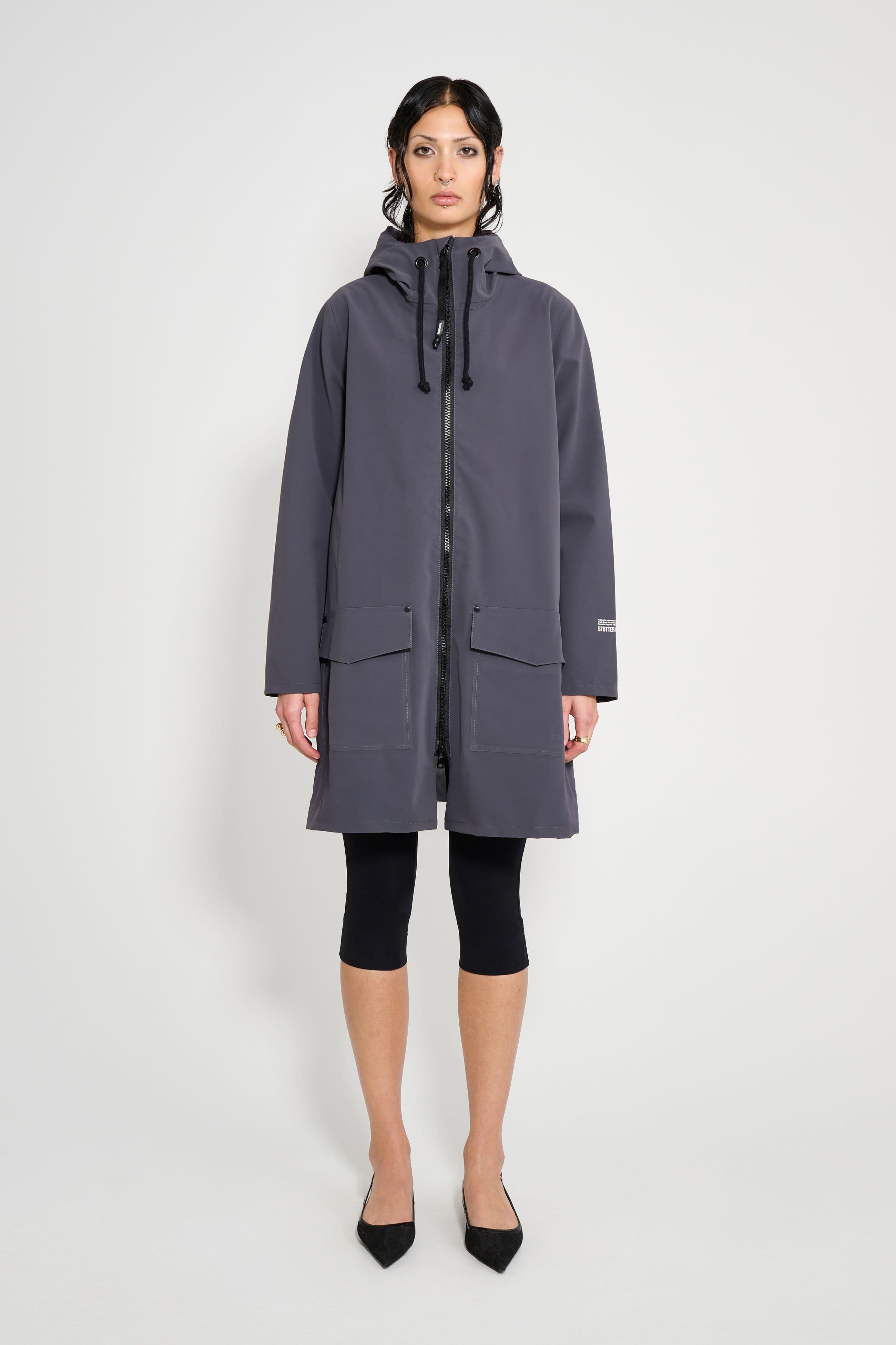 Mosebacke Patch Raincoat Mystic Blue