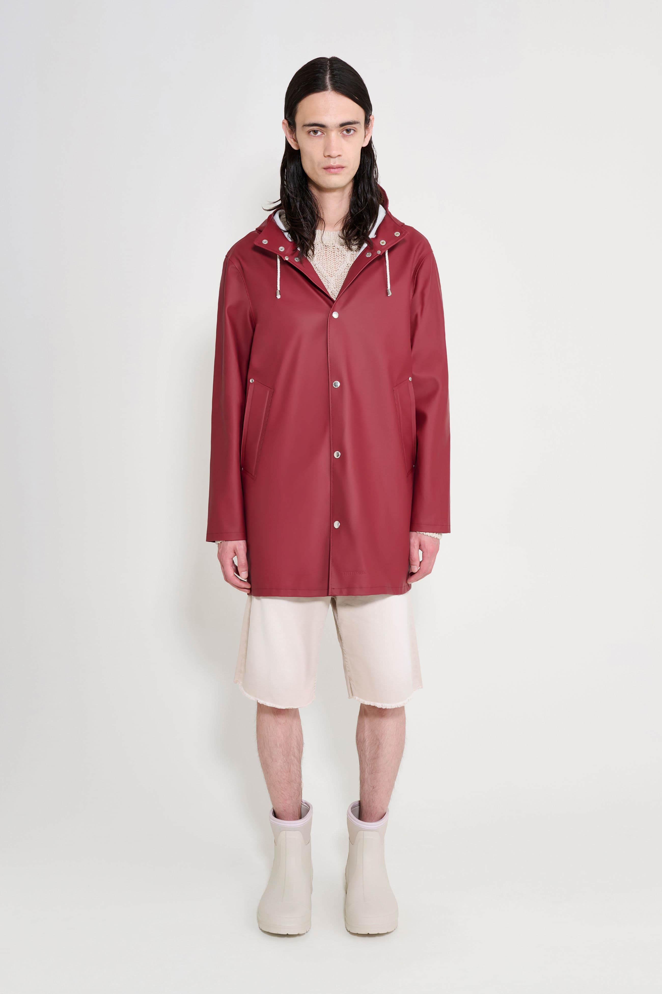 Stockholm Original Raincoat Burgundy