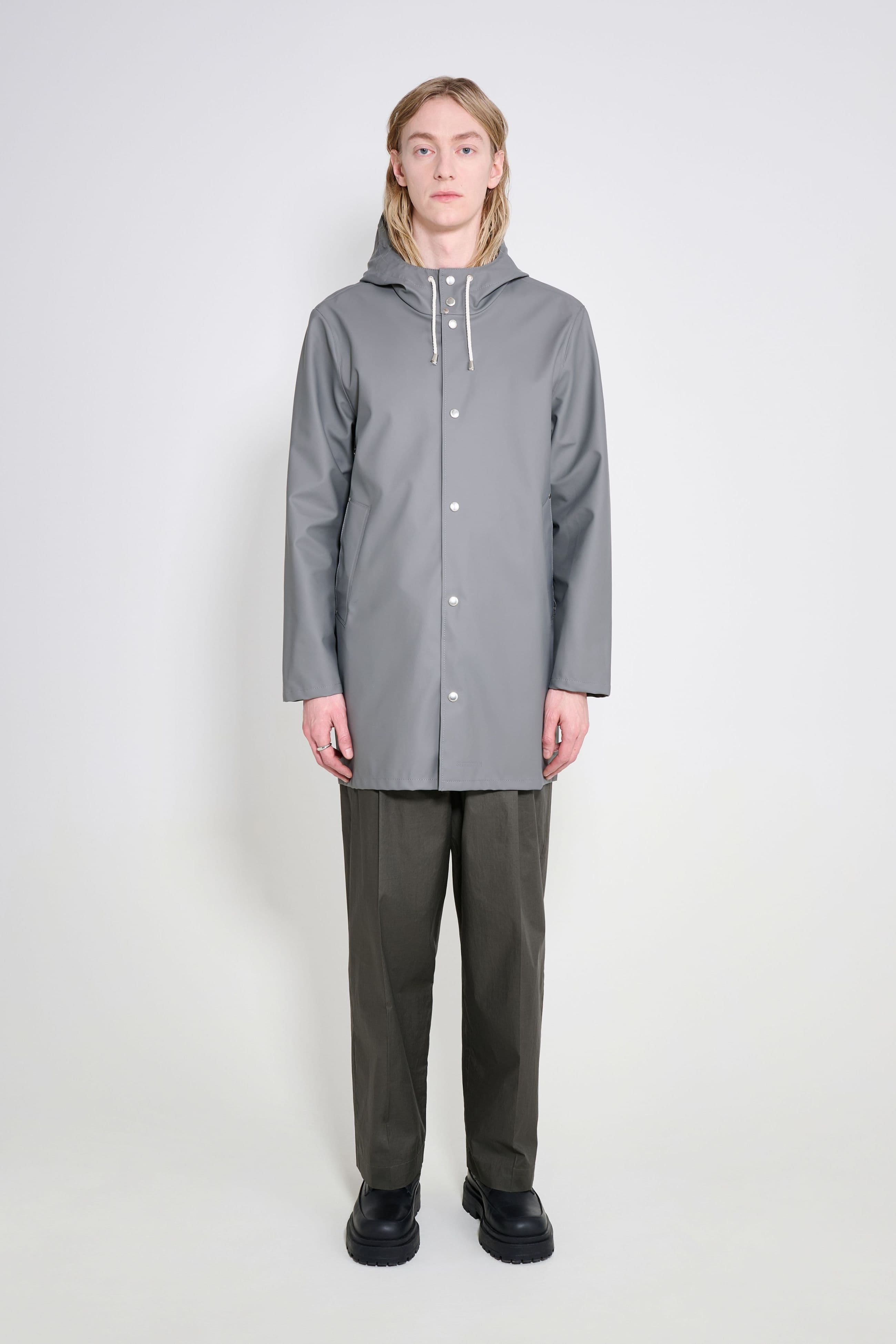 Stockholm Lightweight Raincoat Grey