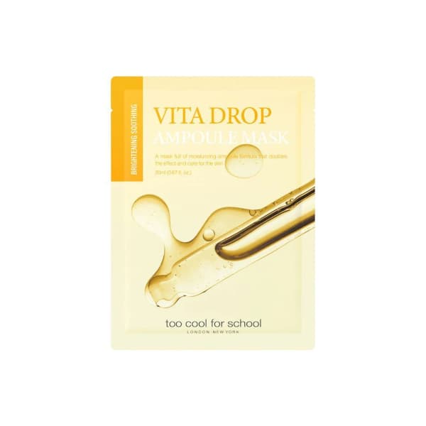 Too Cool For School - Drop Ampoule Mask - 20ml - Vita Drop
