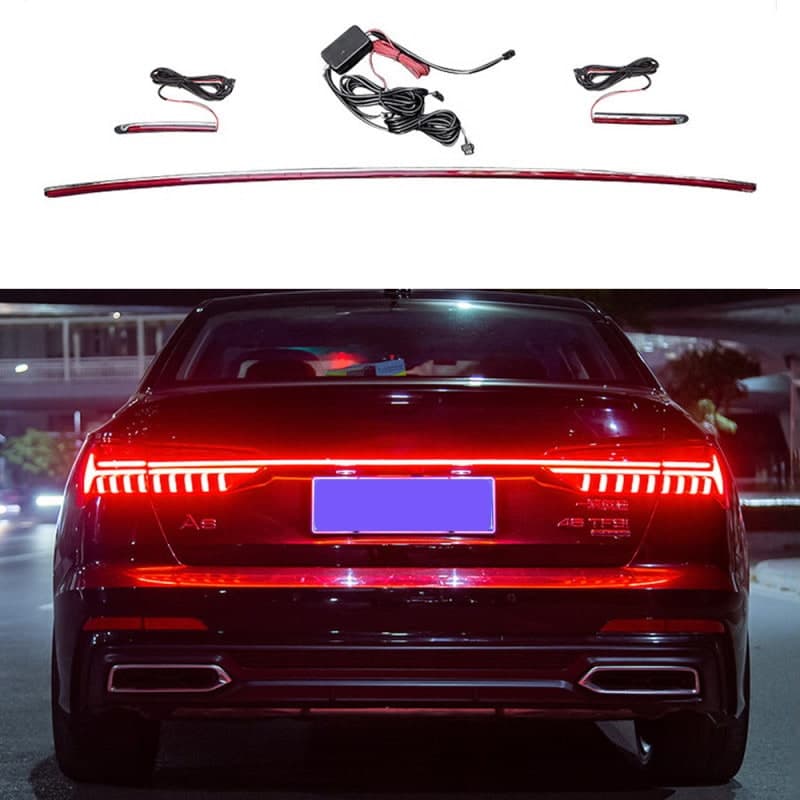 Dynamic Tail Lights Lamp Strip Trim For Audi A6 C8